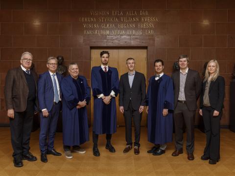 Róbert Arnar varði doktorsritgerð sína í líf- og læknavísindum